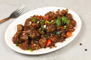 Mushroom Pepper Fry