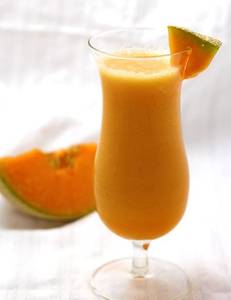 Musk melon smoothies