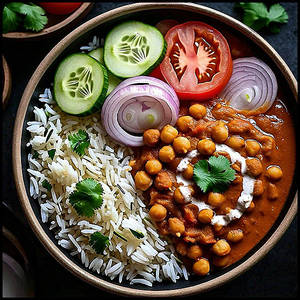 Chana Masala Comfort Meal