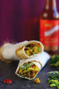 Paneer Bhurji Roll