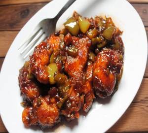 Veg manchurian dry