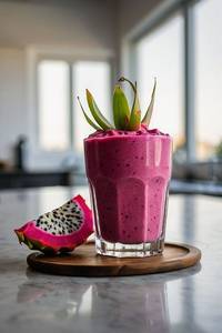 Dragon fruit smoothies
