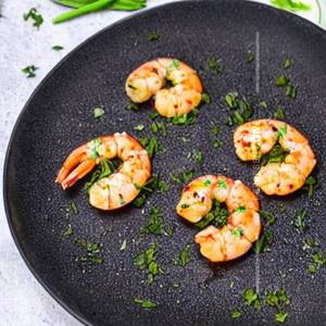 Butter Garlic Prawns