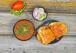 Tomato Pav Bhaji [2 Pav]