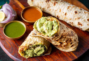 Chaap Haryali Roll