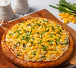 Corn end Extra Cheese Pizza