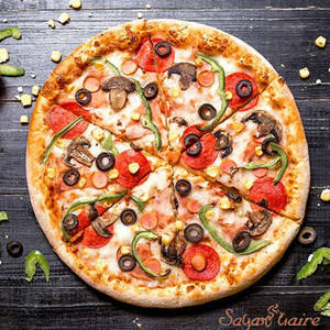 Mushroom Cheese Pizza