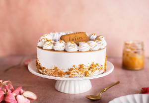 Lotus Biscoff Cake 500 Gms