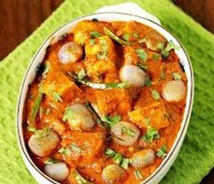 Paneer do pyaza