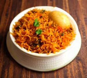 Egg biryani