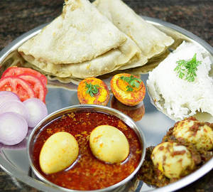 Egg Thali