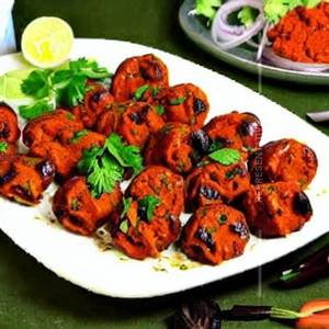 Mushroom Masala Tikka Kebab