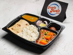 Aloo Matar Deluxe Thali