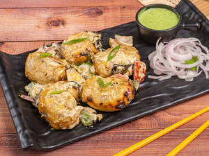 Soyabean Afghani Momos