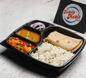 Aloo Matar Meal Thali