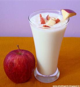 Apple milkshakes