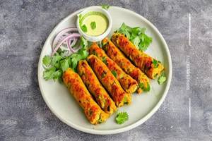 Chicken seekh kebab