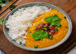 Dal Fry + Jeera Rice