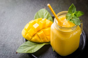 Mango milkshake