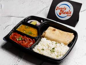 Chicken Keema Masala Meal Thali