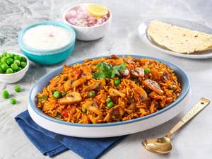 Mushroom Tawa Pulav