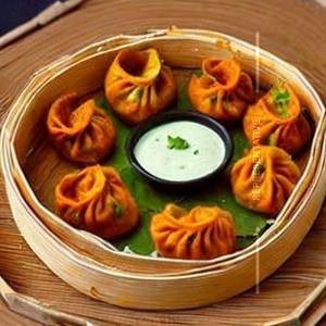 Vegetables Masala Pan Fried Momo