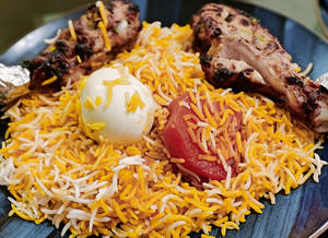 Chicken Afghani Tangdi Biryani