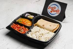 Sev Bhaji Meal Thali