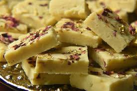 Milk barfi                                                          