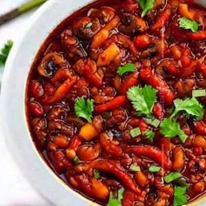 Mushroom Chilli