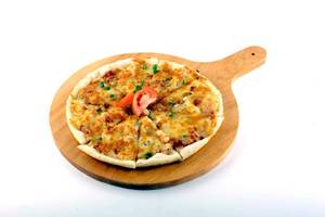 Amritsari bread pizza size 6"