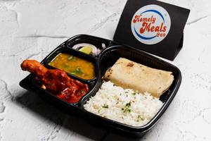 Dhaba Chicken Masala Meal Thali