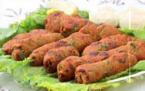 Chicken seekh kabab