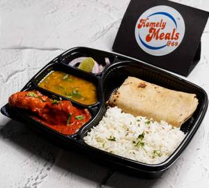 Chicken Masala Meal Thali