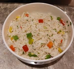 Ginger & Capsicum Fried Rice