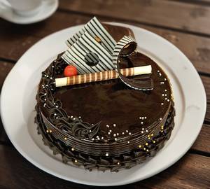 Dark chocolate truffle