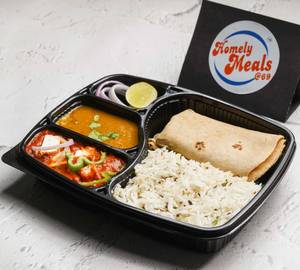 Paneer Tawa Masala Meal Thali