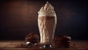 Premium Mocha Brownie Shake