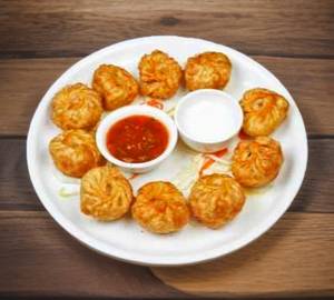 Mix Veg Fried Momos [8 Pcs]
