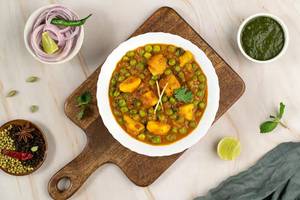 Aloo Green Peas Masala