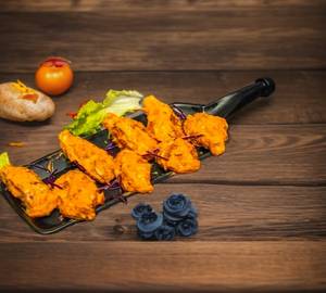 Mushroom Achari Fried Momos [8 Pcs]