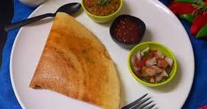 Cheese Pav Bhaji Dosa