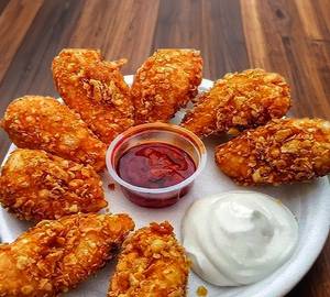Peri Peri Veg Fried Momos [7 Pieces]