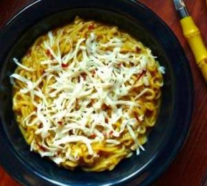 Plain cheese maggi