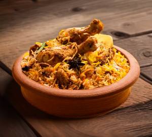 Hyderabadi Chicken Handi Biryani