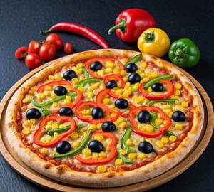 Veg paradise pizza