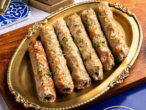 Chicken Seekh Gilafi Kebab (6 Pieces)