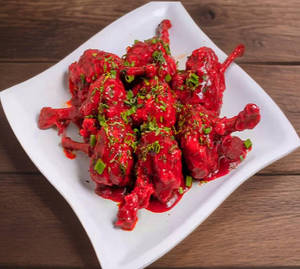 Saucy Chicken Lollipop [6 Pieces]