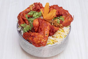 Chicken Wings Biryani [3 Pieces Of Wings]