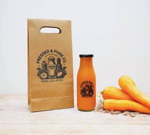 Cold Pressed Carrot Juice (no added sugar)